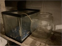 2 Small Aquariums