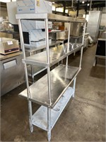 Stainless Steel Equipment Stand 48" X 18" X 58"