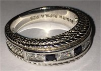 Judith Ripka Sterling Silver & Cubic Zirconia Ring
