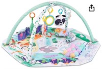 5-in-1 Baby Play Gym Mat, Tummy Time Activity Mat