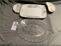 VTG T&V Bone Plates & Royal Ironstone China