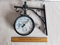 Outdoor Clock & Barometer - Missing Glass 1 Side