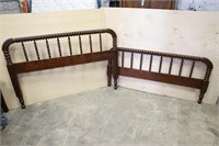 Wooden Rope Headboard & Footboard