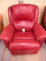 Redish Leather Recliner