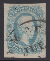 CSA Stamp #11a Used Graded VF 80 with PF Certifica