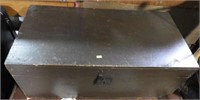 Antique Pine lift top storage box 12” x 29” x15"