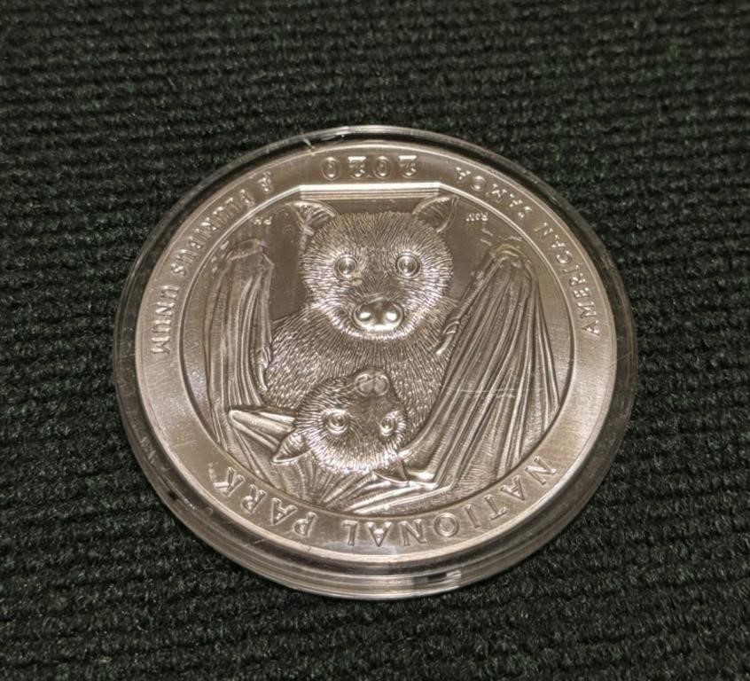 5 Oz Silver  National Park Coin