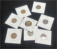 (8) Lincoln Cents: