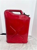 Military Red 5 gal Can
