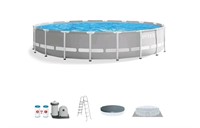 Intex 20ft x 52in Prism Frame Swimming Pool