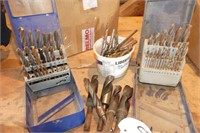 Lot of Drill Bits and Drill Bit Indexes