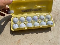 1 dozen Golf balls