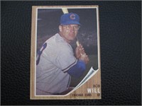 1962 TOPPS #47 BOB WILL CUBS VINTAGE