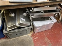 Chafing Dishes, Lids, Fryer, Hotdog Roller, etc.