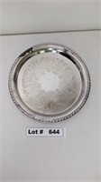 WM ROGERS SILVER PLATED PLATTER