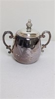 WM ROGERS SILVER PLATED SUGAR BOWL