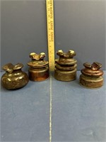 Lot Of Ceramic Insulators