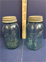 1910-1923 Ball Mason Jars Quart