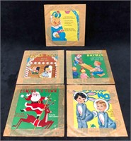 5 Vintage Peter Pan Kids Records