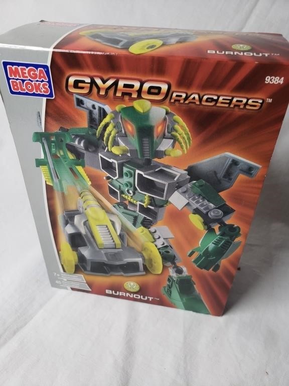 NEW MEGA BLOKS GYRO RACERS