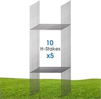 BEATRIX H-Stakes 24x9x7.87 Inches 50 Pack