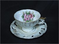 Flower Pattern Tea cup and Saucer