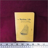 The Maritime Life Advertising Notepad (Vintage)