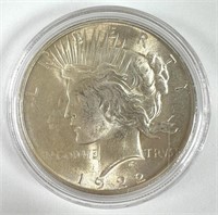 1922 PEACE SILVER DOLLAR