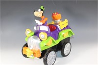 Goofy Rumbling Jalopy Toy Car - works