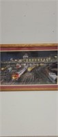 Fisher 430/500 Trainyard framed picture