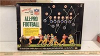 Vintage all pro football game, made by ideal.