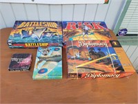 (5) Assorted Board Games