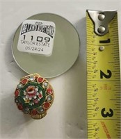 Micro mosaic pill box and underplate mirror