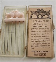 Vintage Poodle hair styling comb, The Glamour Lift