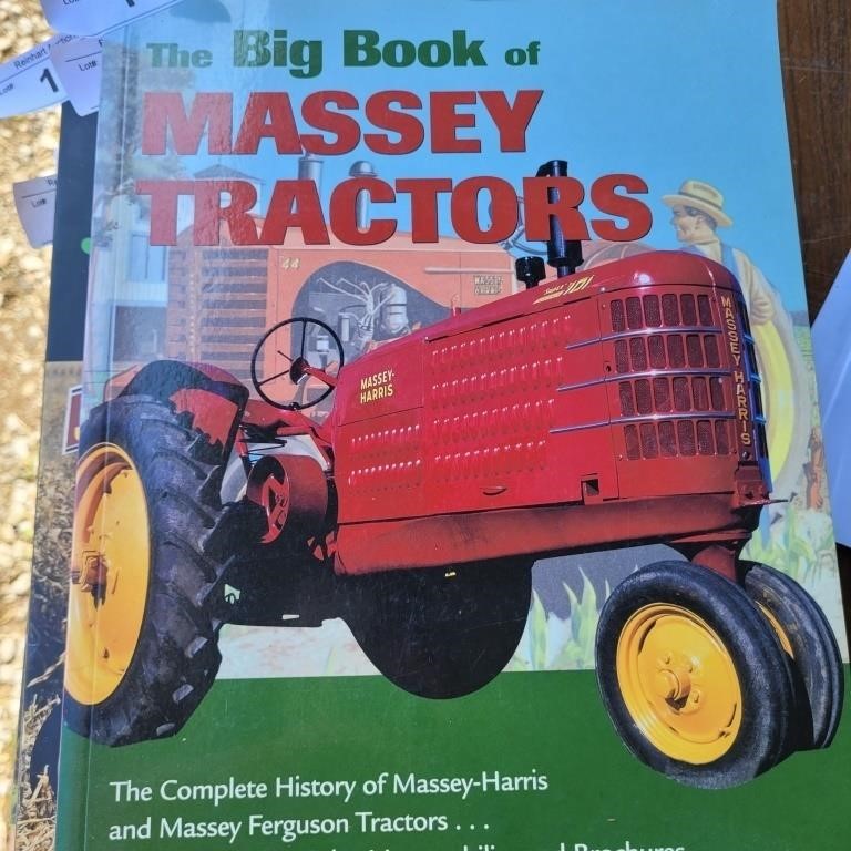 BIG BOOK - MASSEY HARRIS TRACTORS