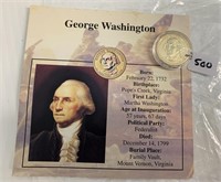 U.S. George Washington Coin
