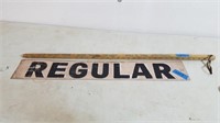 REGULAR - sign & Yard Stick