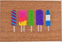 Popsicle Summer Decorative Doormat