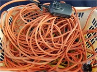 Large Lot Of Mixed Power Cords