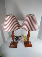 Pr 16" Lamps