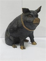 Vintage Mexico Pig Large 22" Piggy Bank Statue