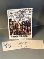 XWF Autographed Wrestling Photo/Cards