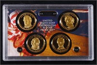 2010 US Mint Presidential $1 Coin Proof Set No Out