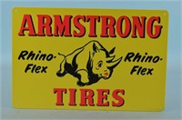 Armstrong Tires Metal Sign