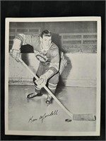 1945-54 Quaker Oats NHL Photo Ken Mosdell