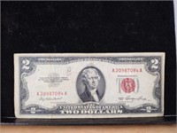 $2 RED SEAL US NOTE SERIES 1953