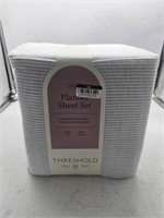 New Threshold Queen Flannel Sheet Set