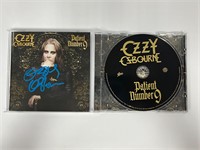 Autograph COA Ozzy Osbourne CD Album
