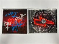 Autograph COA ACDC CD Album