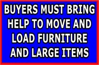 Furniture Pick Up Info